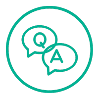 Questions and answers (200 × 200 px)